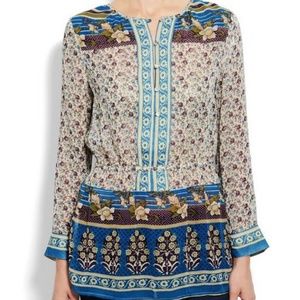 Lucky Brand Savannah Gypsy Top Sz L